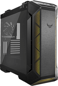 photo Botier ASUS TUF GAMING GT501 Fentre - Noir avec 2x USB 3.0