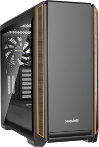 photo Botier be quiet Silent Base 601 avec fentre - Orange