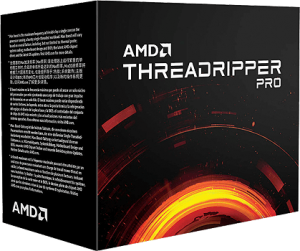 photo Processeur AMD 64 coeurs RYZEN Threadripper PRO 5995WX