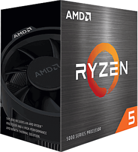 photo Processeur AMD 6 coeurs RYZEN 5 - 5600X