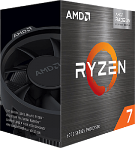 photo Processeur AMD 8 coeurs RYZEN 7 - 5700G