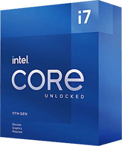 photo Processeur Intel Core i7 11700 KF