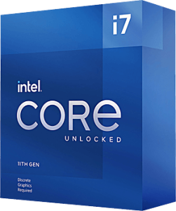 photo Processeur Intel Core i7 11700 KF