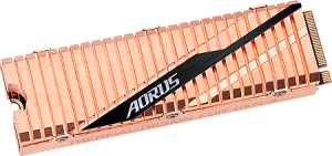 photo Disque dur M.2 AORUS RGB PCIe SSD 512 Go NVMe