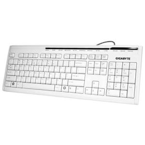 photo Clavier Gigabyte multimdia Blanc