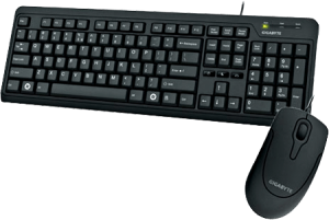 photo Kit clavier & souris Gigabyte KM5200