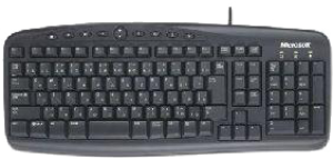 photo Clavier Microsoft Basic Noir