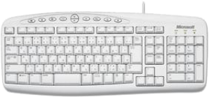 photo Clavier Microsoft Basic Blanc