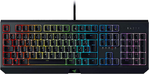photo Clavier RAZER® Gaming BlackWidow Green Switch