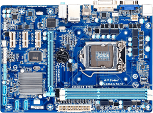 photo Carte mre Gigabyte GA-H61MA-D2V