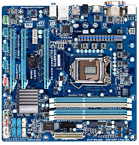 photo Carte mre Gigabyte GA-Z68MA-D2H-B3