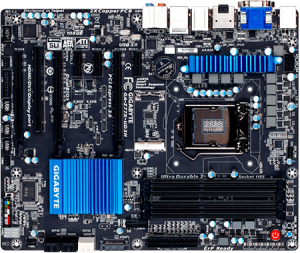 photo Carte mre Gigabyte GA-Z77X-UD3H