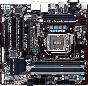 photo Carte mre Gigabyte GA-Z87M-D3H