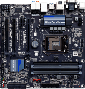 photo Carte mre Gigabyte GA-Z87MX-D3H