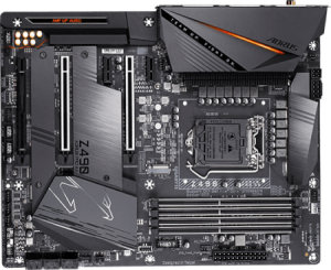 photo Carte mre Gigabyte GA-Z490-AORUS PRO AX (WiFi BT)