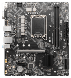 photo Carte mre MSI microATX PRO B660M-E DDR4