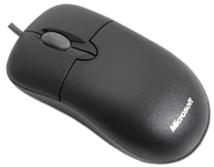 photo Souris Microsoft Basic Optical, Noire