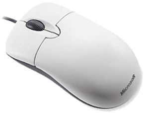 photo Souris Microsoft Basic Optical, Blanche