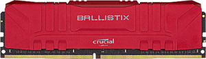 photo Mémoire de 8 Go DDR4 @ 3200 MHz Ballistix Red