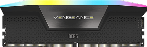 photo Mmoire de 32 Go DDR5 @ 6400 MHz CL32 Corsair Vengeance RGB