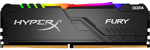 photo Mmoire de 32 Go DDR4 @ 3200 MHz Kingston Fury Beast RGB