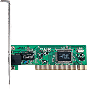photo Carte rseau TP-Link PCI - RJ45 10/100 Mbp/s