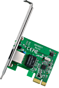 photo Carte réseau TP-Link® RJ45 PCIe 10/100/1000 Mbp/s