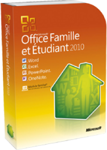 photo Microsoft Office 2010 Edition Famille & Etudiant