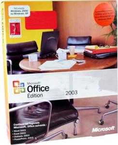 photo Microsoft Office Pro 2003