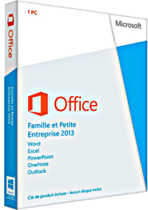 photo Microsoft Office 2013 Edition Famille & PME (PKC cl seule)