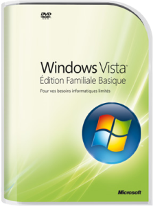 photo Microsoft Windows Vista familial basic authentique VF