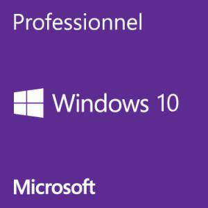 photo Microsoft Windows 10 Professionnel - 64 bits FR version d'essai 30 jours SANS Licence