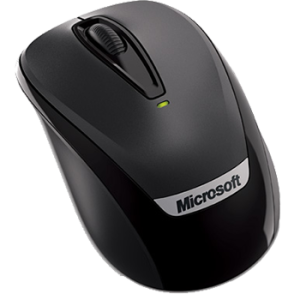 photo Souris Microsoft sans fil optique 3000 noire