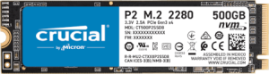 photo Disque SSD 500 Go Gen.3 NVMe Crucial M.2 P2 PCIe 4x