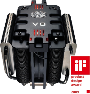photo Ventilateur radiateur Cooler Master V8