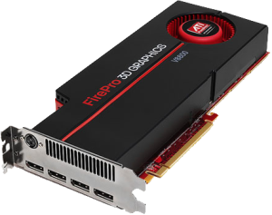 photo Carte video AMD FirePro V8800, 2 Go