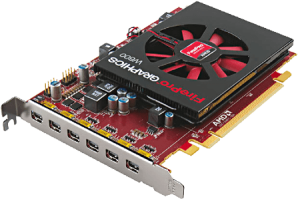 photo Carte video AMD FirePro W600, 2 Go