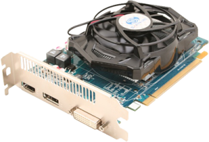 photo Carte video Radeon HD 6670, SAPPHIRE, 1 Go DDR5