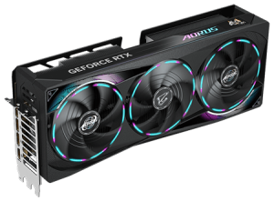 photo Geforce RTX 5080 MASTER, AORUS, 16 Go DDR7