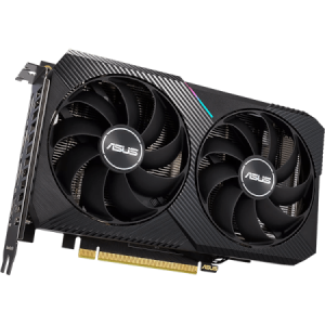 photo Geforce RTX 3050 DUAL, ASUS, 8 Go OC DDR6 v 2.0