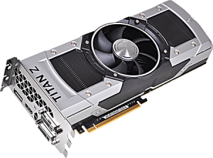 photo Geforce GTX TITAN Z, GIGABYTE, 12 Go DDR5