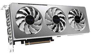 photo Geforce RTX 3060 Vision OC, GIGABYTE, 12 Go DDR6 v2.0