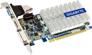 photo Geforce GT 210 Silence, GIGABYTE, 1 Go DDR2