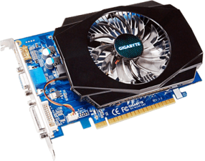 photo Geforce GT 220, GIGABYTE, 1 Go DDR3