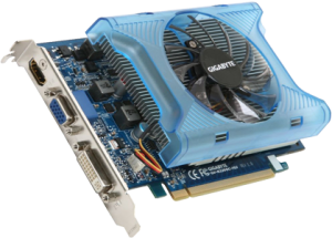 photo Geforce GT 220, GIGABYTE, 1 Go DDR3