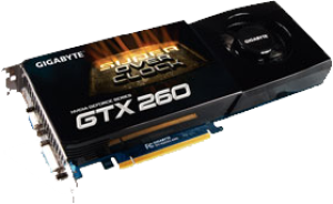 photo Geforce GTX 260 SO, GIGABYTE, 896 Mo DDR3