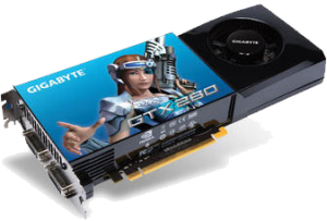 photo Geforce GTX 280, GIGABYTE, 1 Go DDR3