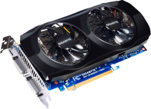 photo Geforce GTX 460 OC, GIGABYTE, 768 Mo DDR5