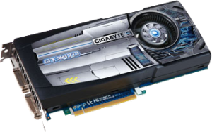 photo Geforce GTX 470 UD, GIGABYTE, 1.28 Go DDR5