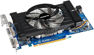 photo Geforce GTX 550 Ti, GIGABYTE, 1 Go DDR5